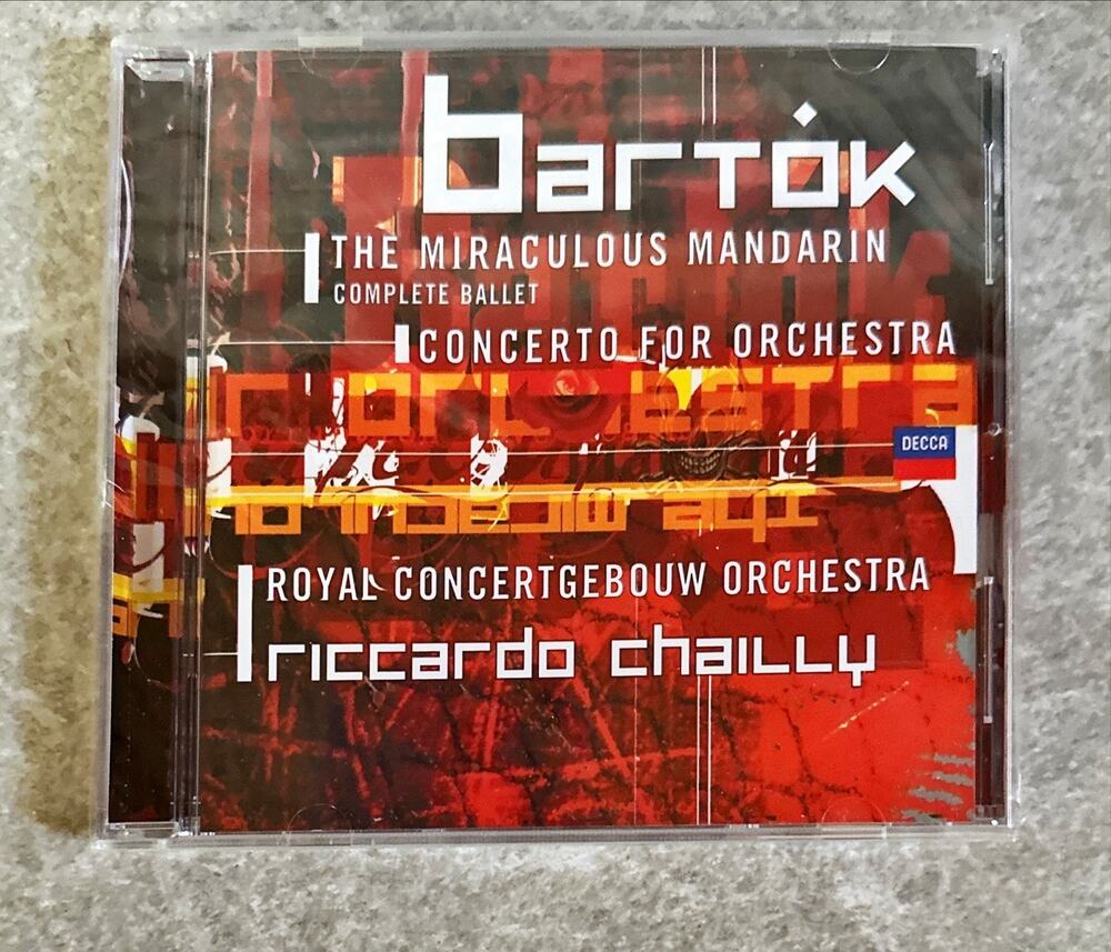NEW SEALED BELA BARTOK Bartok The Miraculous Mandarin Concerto For Orchestra CD